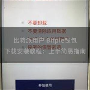 比特派用户 Bitpie钱包下载安装教程：上手简易指南