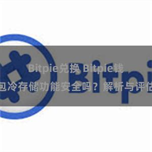 Bitpie兑换 Bitpie钱包冷存储功能安全吗？解析与评估