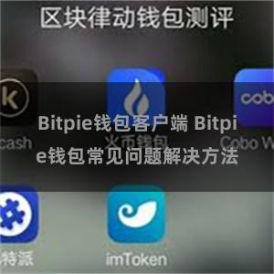 Bitpie钱包客户端 Bitpie钱包常见问题解决方法