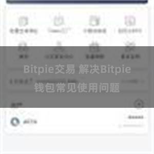 Bitpie交易 解决Bitpie钱包常见使用问题