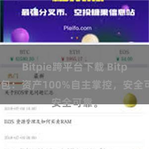 Bitpie跨平台下载 Bitpie钱包：资产100%自主掌控，安全可靠。