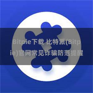 Bitpie下载 比特派(Bitpie)官网常见诈骗防范提醒