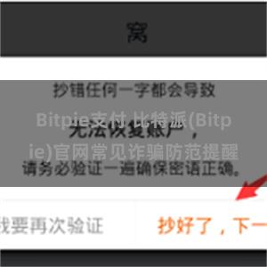 Bitpie支付 比特派(Bitpie)官网常见诈骗防范提醒