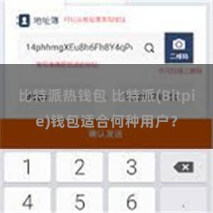 比特派热钱包 比特派(Bitpie)钱包适合何种用户？