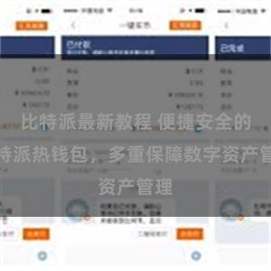 比特派最新教程 便捷安全的比特派热钱包，多重保障数字资产管理