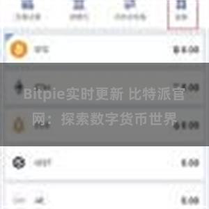 Bitpie实时更新 比特派官网：探索数字货币世界