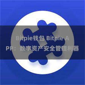 Bitpie钱包 Bitpie APP：数字资产安全管理利器