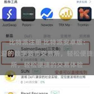 比特派注册 比特派安卓版：全球最受欢迎的数字货币交易所，轻松便捷的交易体验